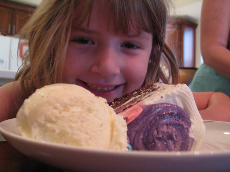 How about some cake and ice cream?