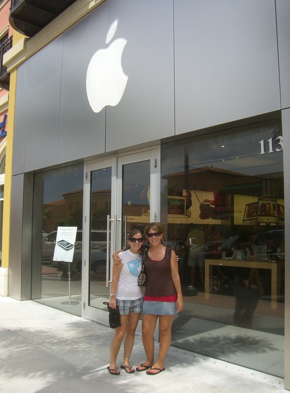 The Apple Store!  WHOO HOO!