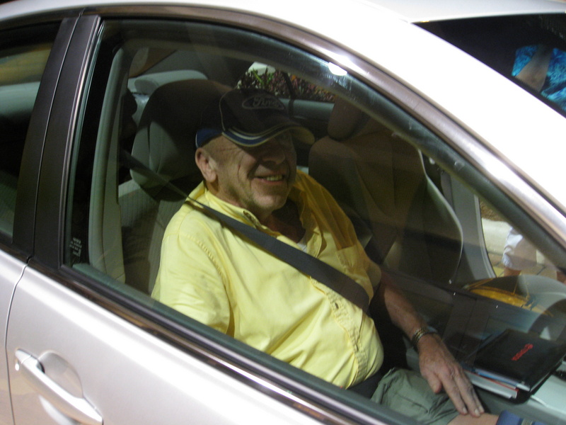 Although it isn't a Ford -- Gramps is happy his daughter is driving around in something very reliable.   

Grandma Marty tried really hard to work with the local Ford dealer, but found they weren't nearly as easy to work with as the Toyota dealer.