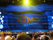 We saw the Finding Nemo Musical, that was great, too!