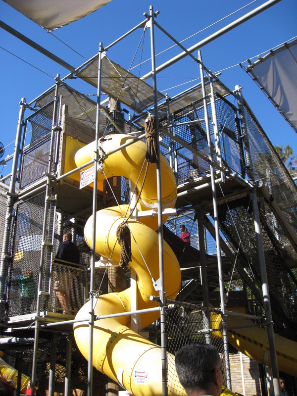 First things first, let's play on the playground!