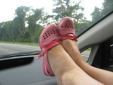 ...Paige's shoes!

The things you do to pass time... :)