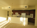 Good view of the Kitchen from the Living Room.