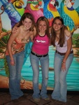 Laura, Kat, and I at a mexican Restaurant before we went to Maroon 5