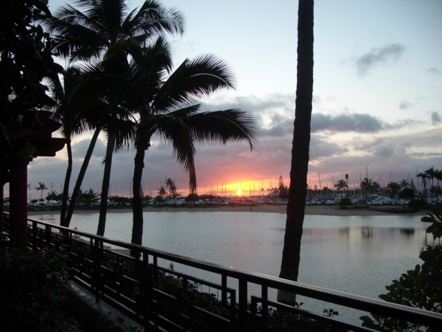 View from the restaurant we ate at