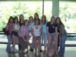 group shot inside the amphibian place