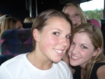 me and court... with van in the back.. ahah