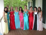 all the girls. aysan, me, van, kat, daisy, devan, dana, katherine, and breana