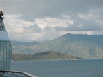 A view of the area from the boat.