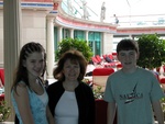 Kate, Mom, and Adam.