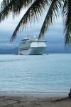 Our cruise ship "Voyager of the Seas" taken by Fred & Lina Lumb (our table mates) from Rhode Island.